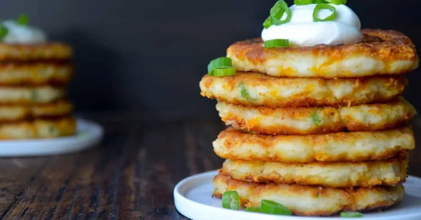 How To Make Cheesy Potato Pancakes?