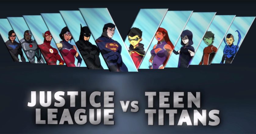 Justice League vs. Teen Titans : A Riveting Clash of Heroes