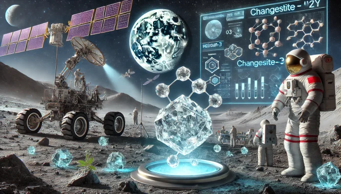 New Mineral Discovered on the Moon: Changesite-(Y) and Its Potential for Unlimited Energy