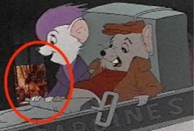 The Mystery of Disney’s “Topless Woman” in The Rescuers