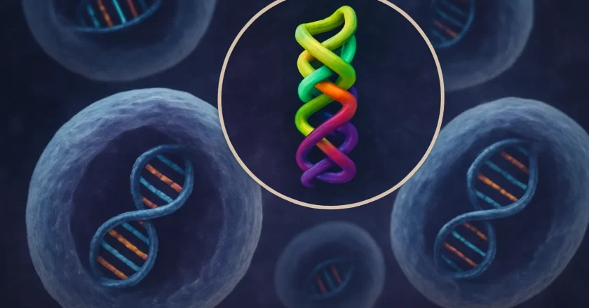 Scientists Discover Rare Four-Stranded DNA in Human Cells: A Breakthrough in Genetic Research